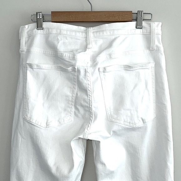 J. Crew 10" Vintage Slim-Straight Jean in White - Picture 9 of 16